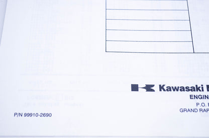 New OEM Kawasaki 99910-2690 Parts Catalog FC420V NOS