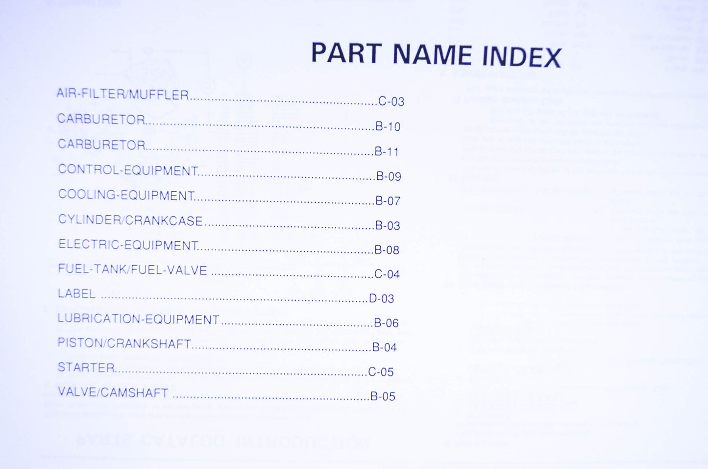 New OEM Kawasaki 99910-A189 Parts Catalog FC420V NOS