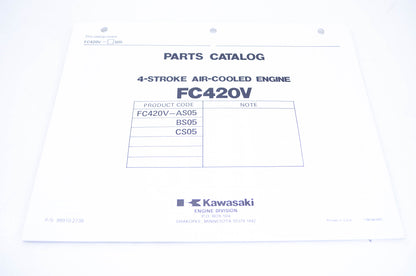 New OEM Kawasaki 99910-2738 Parts Catalog FC420V NOS
