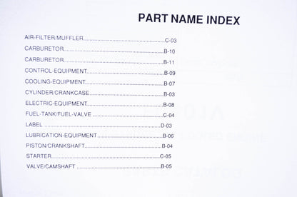 New OEM Kawasaki 99910-A299 Parts Catalog FC401V NOS