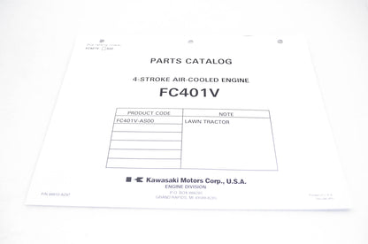 New OEM Kawasaki 99910-A297 Parts Catalog FC401V NOS