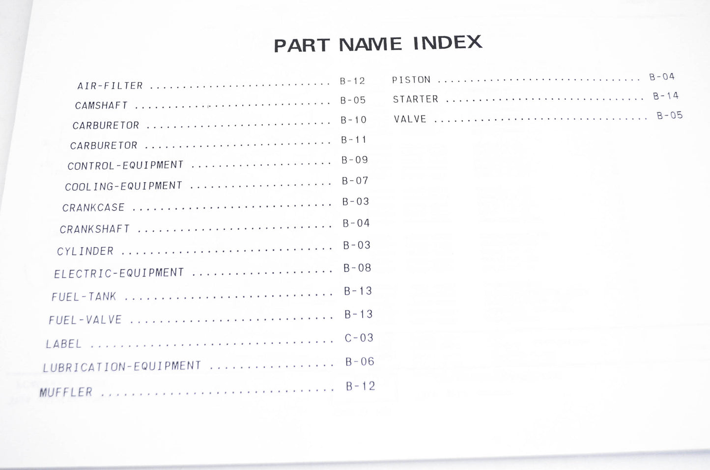 New OEM Kawasaki 99910-2789 Parts Catalog FC400V NOS