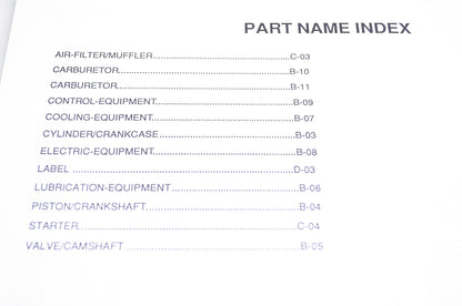New OEM Kawasaki 99910-A399 Parts Catalog FC290V NOS