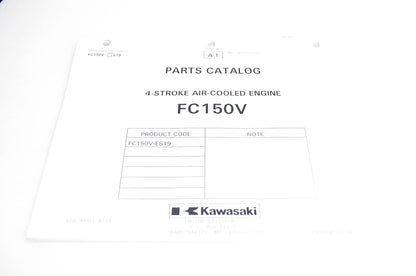 New OEM Kawasaki 99910-A584 Parts Catalog FC150V NOS