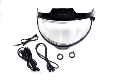 New OEM Arctic Cat 4202-920 Elect AERO Helmet Shield W/Wiring Kit NOS