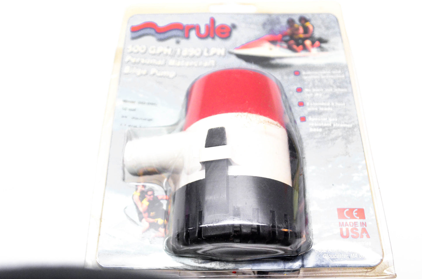 Rule 25D-6WC Personal Watercraft Bilge Pump NOS