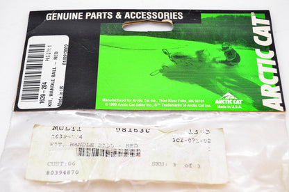 New OEM Arctic Cat 1639-204, 44-807 Handle Ball Kit NOS