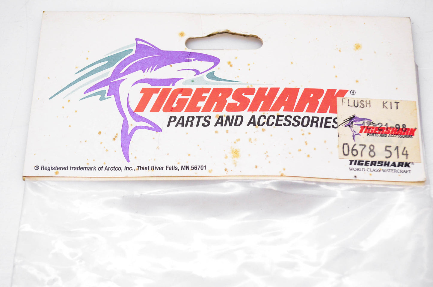 New OEM Arctic Cat 0678-514, 0678-006 Tigershark Flush Kit NOS