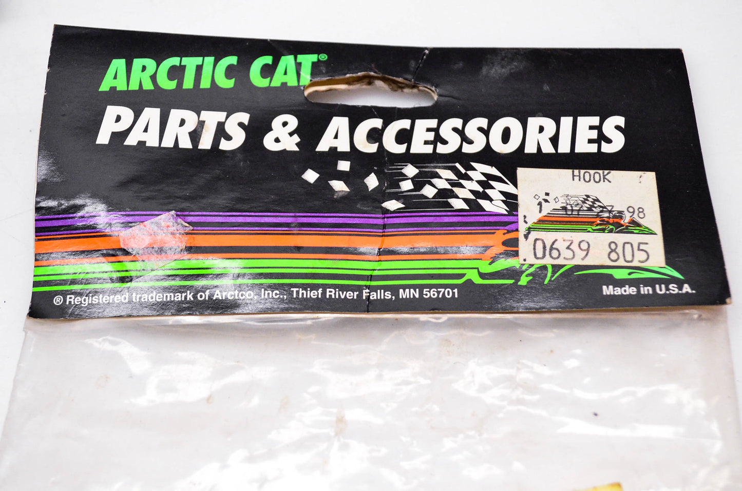 New OEM Arctic Cat 0639-805 Medium Handlebar Hook NOS