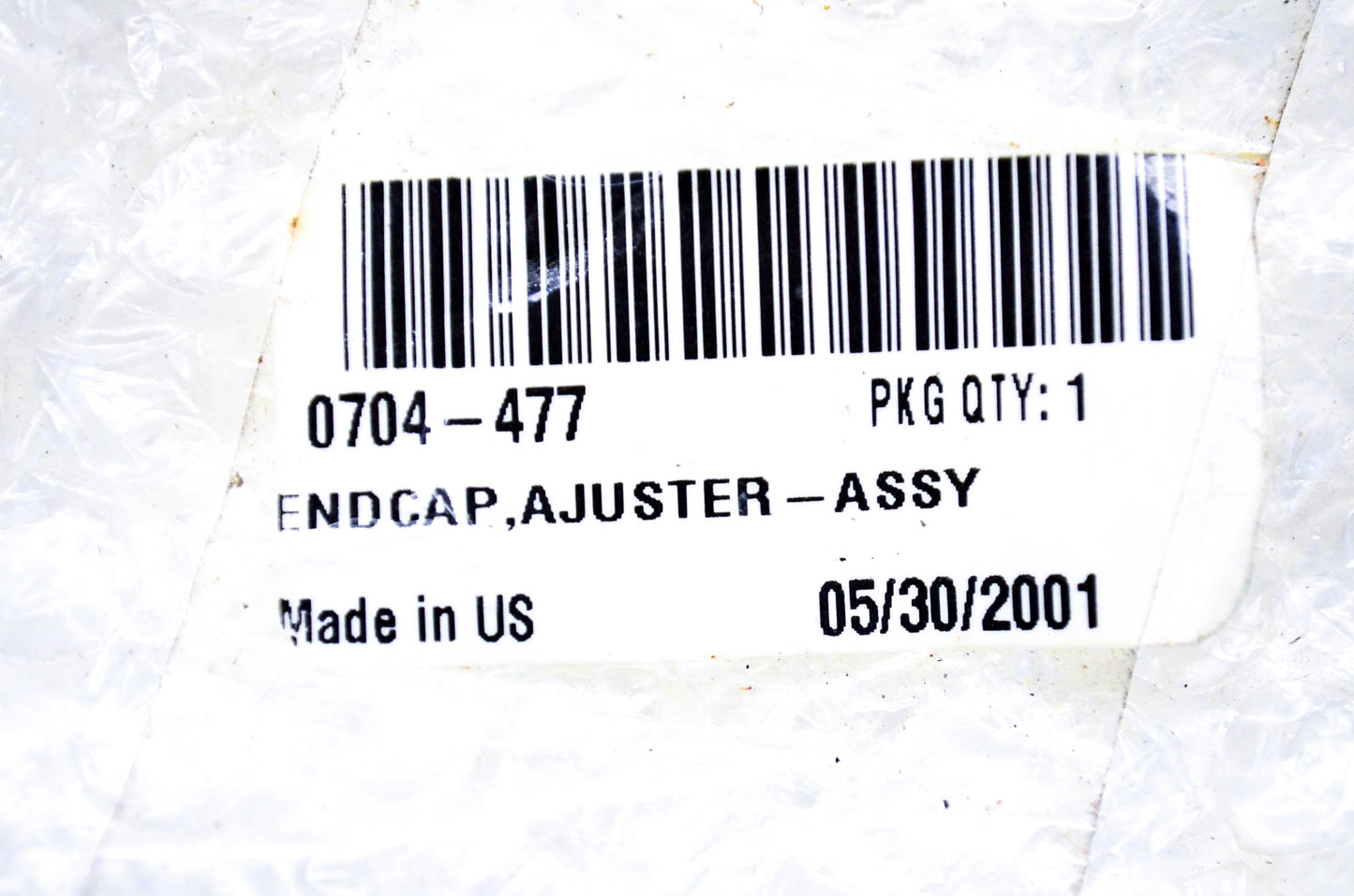 New OEM Arctic Cat 0704-477 Adjuster End Cap Assembly NOS