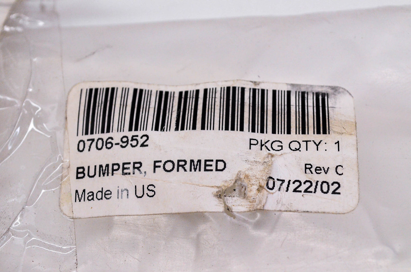 New OEM Arctic Cat 0706-952 Formed Bumper NOS