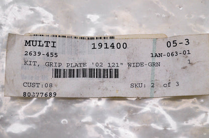 New OEM Arctic Cat 2639-455 Grip Plate Kit 2002 NOS
