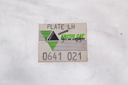 New OEM Arctic Cat 0641-021 Left Hand Running Board Grip Plate NOS
