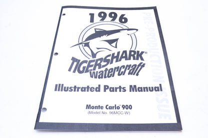 New OEM Arctic Cat 1996 Illustrated Parts Manual Tigershark Watercraft NOS