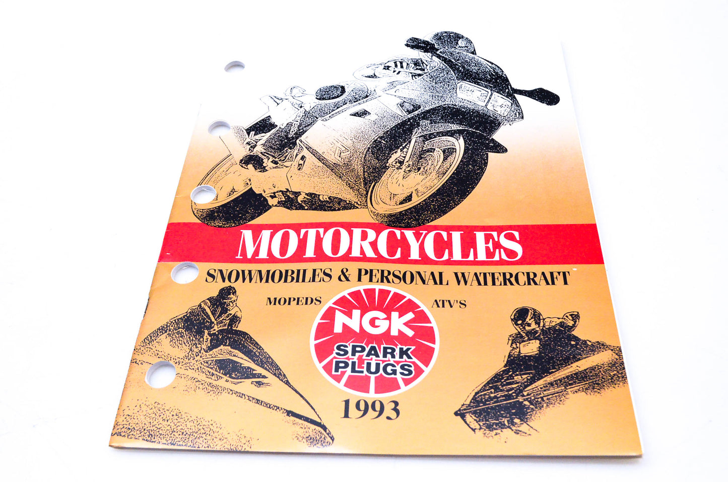 NGK Spark Plugs 1993 Spark Plug Catalog NOS