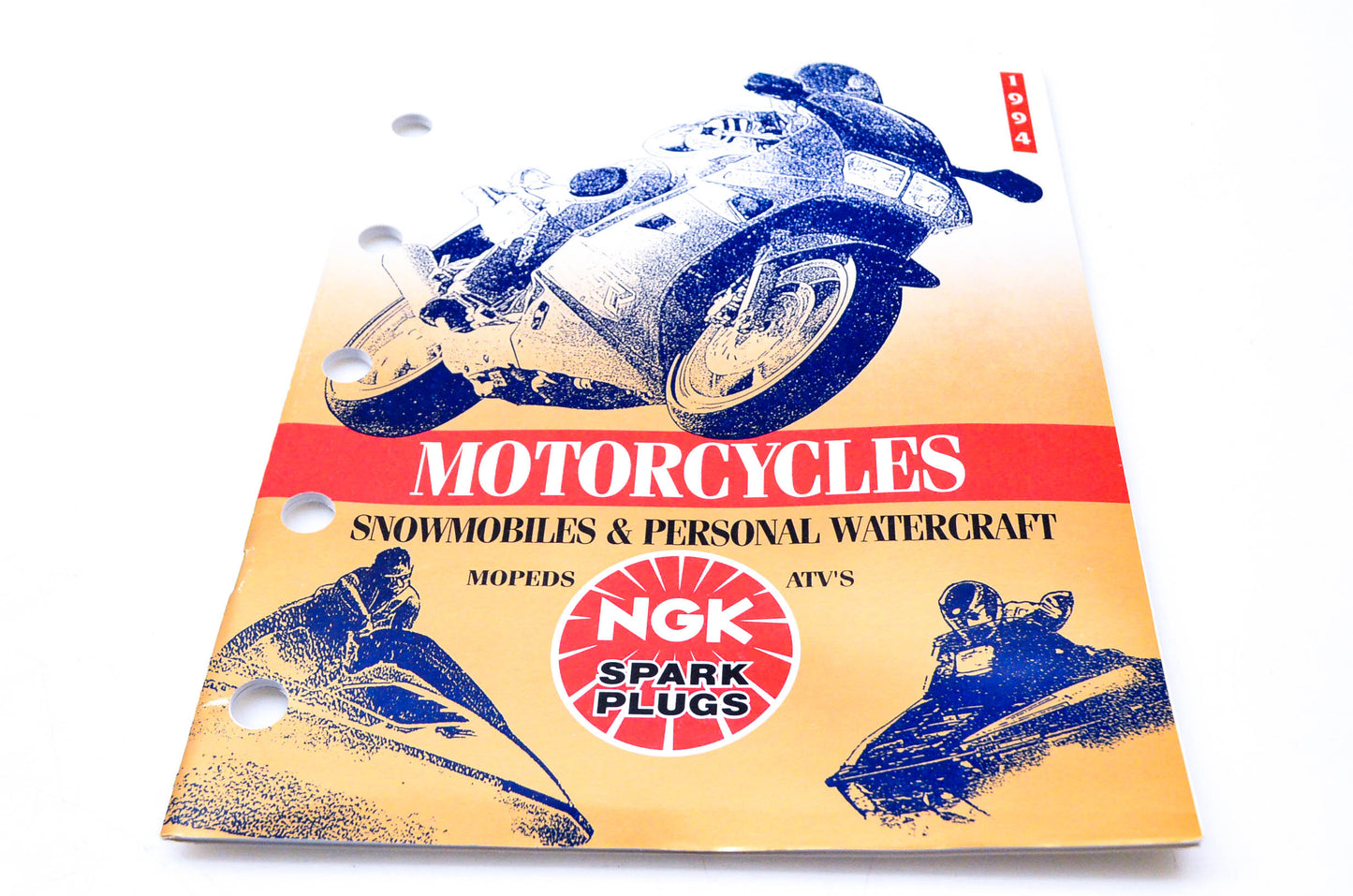 NGK Spark Plugs 1994 Spark Plug Catalog NOS
