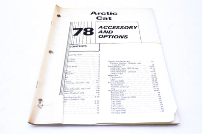 OEM Arctic Cat 2254-150 1978 Arctic Cat Accessory & Options