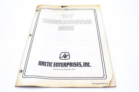 OEM Arctic Cat 0153-179 1977 Troubleshooting Guide