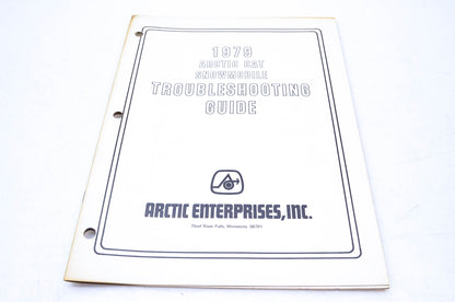 New OEM Arctic Cat 0153-313 1979 Arctic Cat Snowmobile Troubleshooting Guide NOS