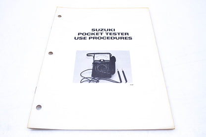 New OEM Arctic Cat 0153-309 Suzuki Pocket Tester Use Procedures NOS
