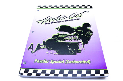 New OEM Arctic Cat 2255-529 1997 Arctic Cat Snowmobile Service Manual NOS