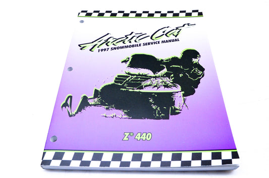 New OEM Arctic Cat 2255-536 1997 Arctic Cat Snowmobile Service Manual NOS