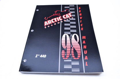 New OEM Arctic Cat 2255-729 1998 Arctic Cat Snowmobile Service Manual NOS
