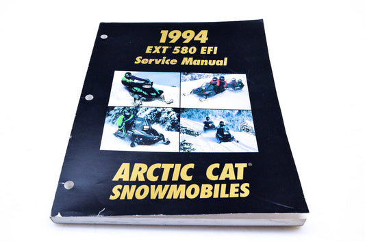 New OEM 2255-007 1994 Arctic Cat Snowmobiles EXT 580 EFI Service Manual NOS