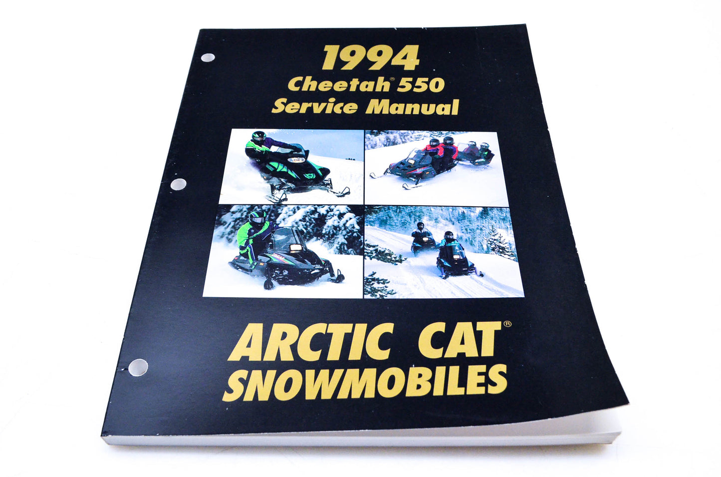 New OEM 2255-002 1994 Arctic Cat Snowmobiles Cheetah 550 Service Manual NOS