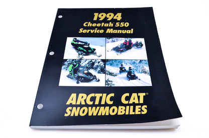 New OEM 2255-002 1994 Arctic Cat Snowmobiles Cheetah 550 Service Manual NOS
