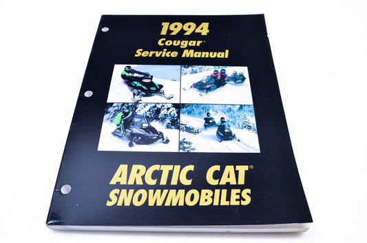 New OEM 2255-004 1994 Arctic Cat Snowmobiles Cougar Service Manual NOS