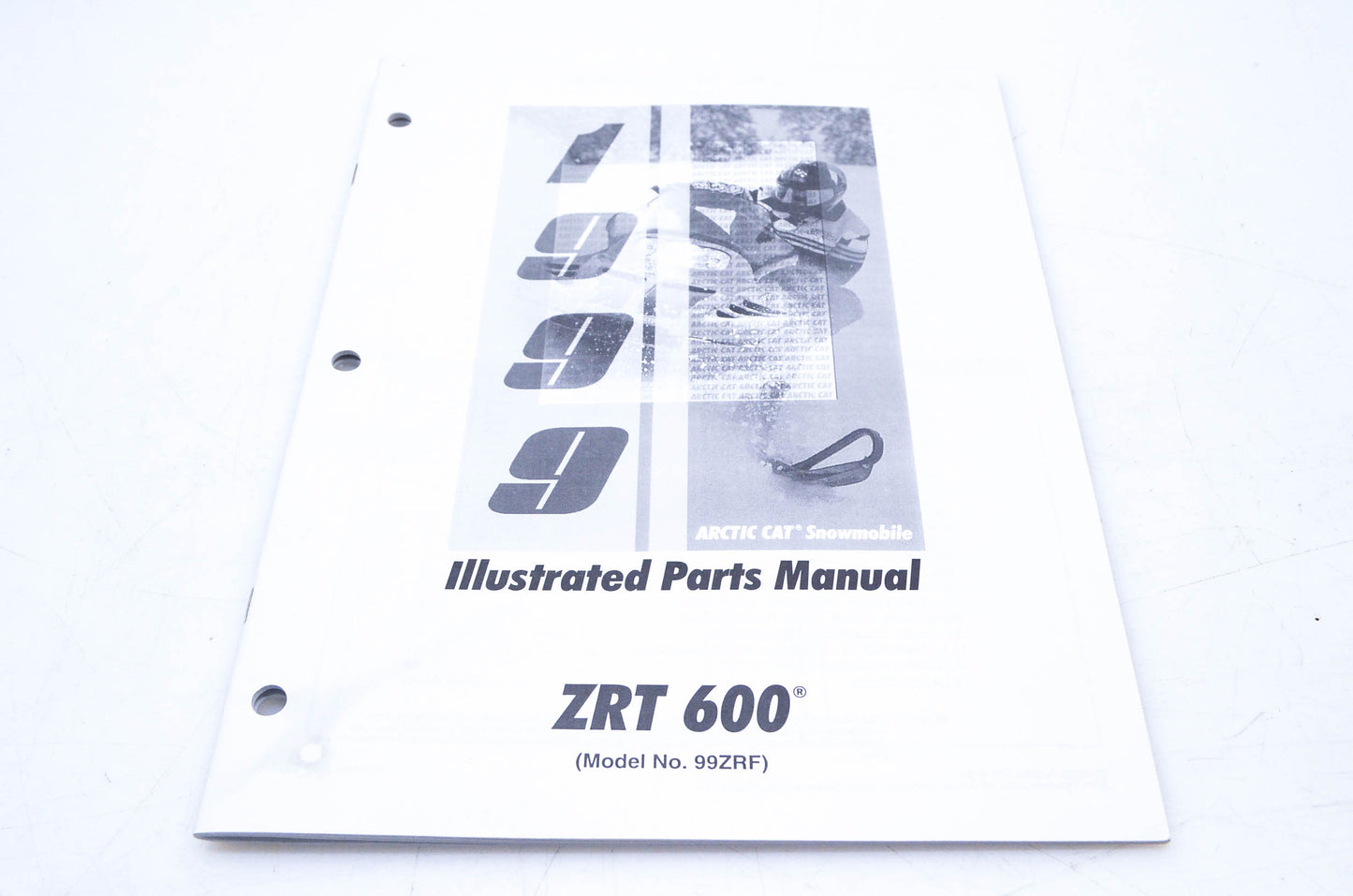 New OEM Arctic Cat 2256-034 1999 Illustrated Parts Manual ZRT 600 NOS