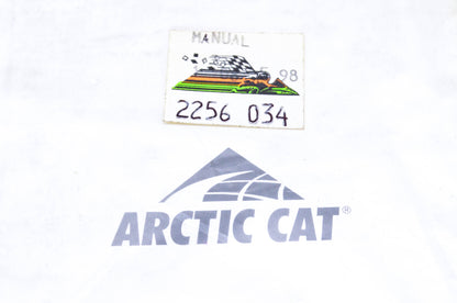 New OEM Arctic Cat 2256-034 1999 Illustrated Parts Manual ZRT 600 NOS
