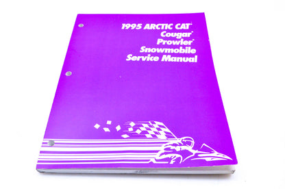 New OEM 2255-131 1995 Arctic Cat Cougar Prowler Snowmobile Service Manual NOS