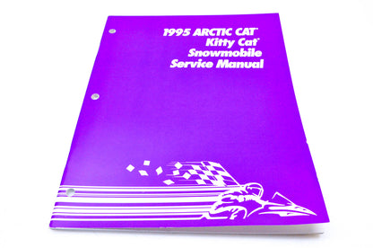 New OEM Arctic Cat 2255-125 1995 Arctic Cat Kitty Cat Snowmobile Service Manual NOS