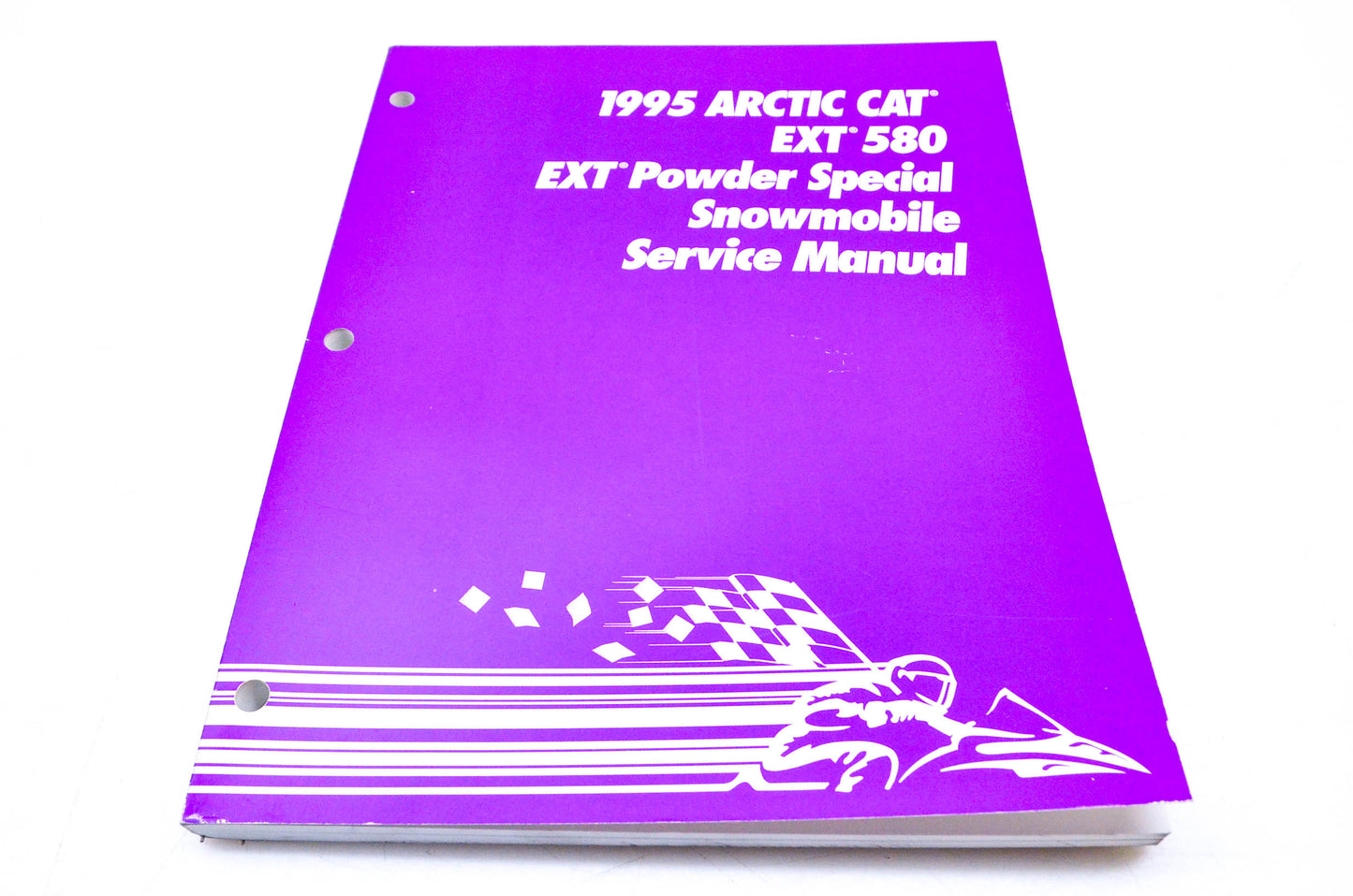 New OEM Arctic Cat 2255-137 1995 EXT 580 EXT Powder Special Snowmobile Service Manual NOS