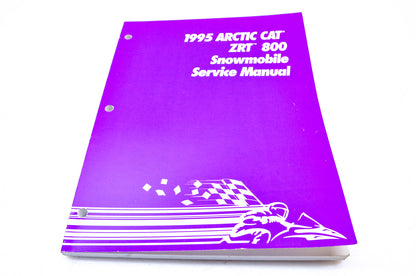 New OEM Arctic Cat 2255-136 1995 Arctic Cat ZRT 800 Snowmobile Service Manual NOS