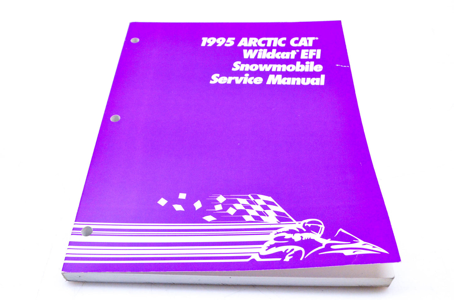 New OEM 2255-134 1995 Arctic Cat Wildcat EFI Snowmobile Service Manual NOS