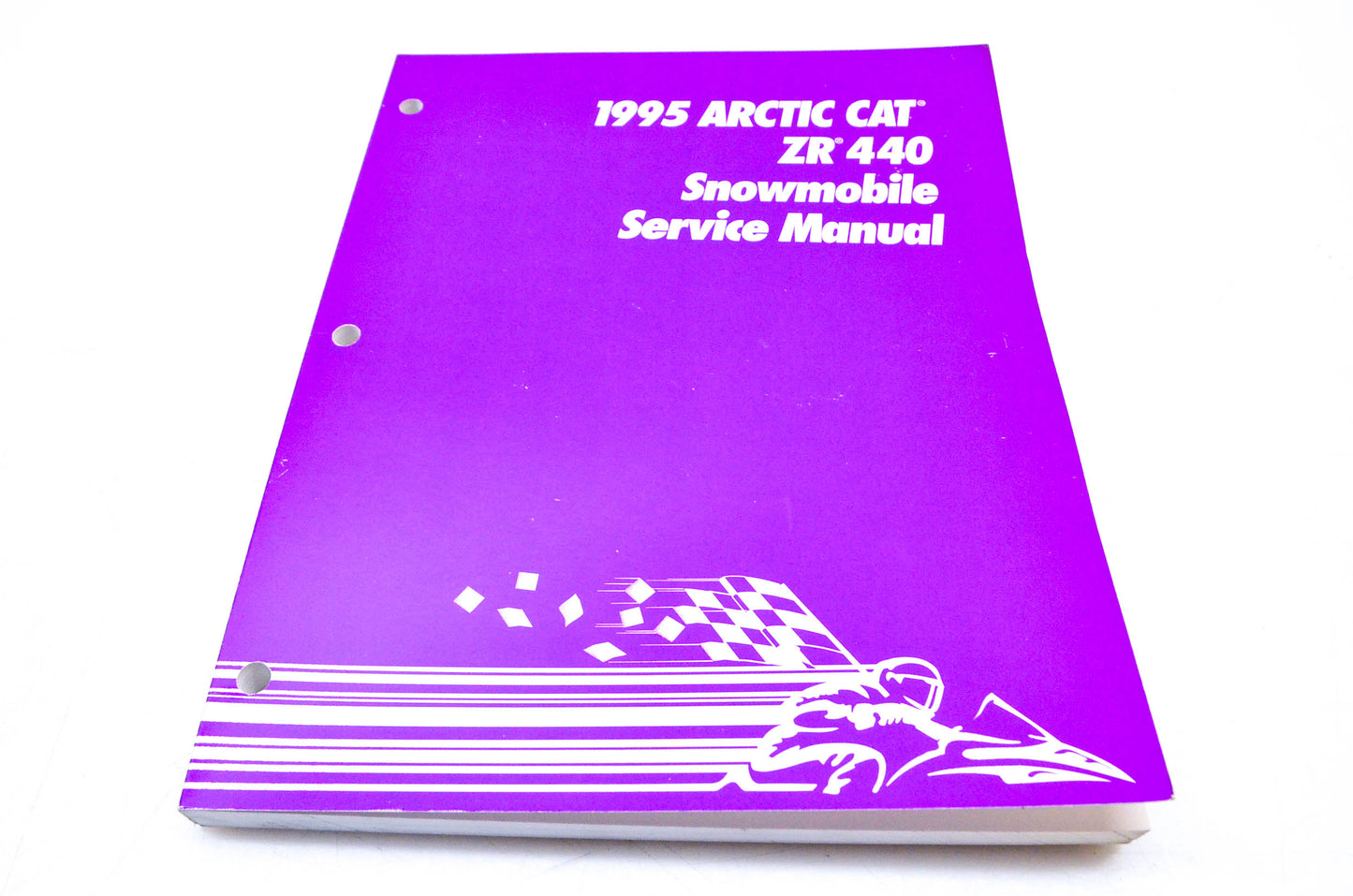 New OEM Arctic Cat 2255-138 1995 Arctic Cat ZR 440 Snowmobile Service Manual NOS