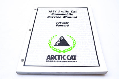 New OEM Arctic Cat 2254-647 1991 Arctic Cat Snowmobile Service Manual NOS