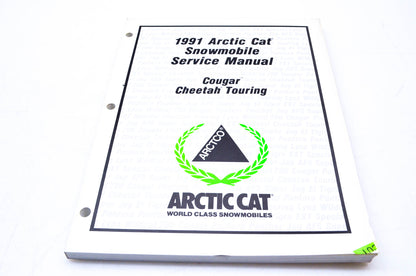 New OEM Arctic Cat 2254-645 1991 Arctic Cat Snowmobile Service Manual NOS
