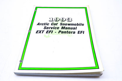 New OEM 2254-828 1993 Arctic Cat Snowmobile Service Manual EXT EFI-Pantera EFI NOS
