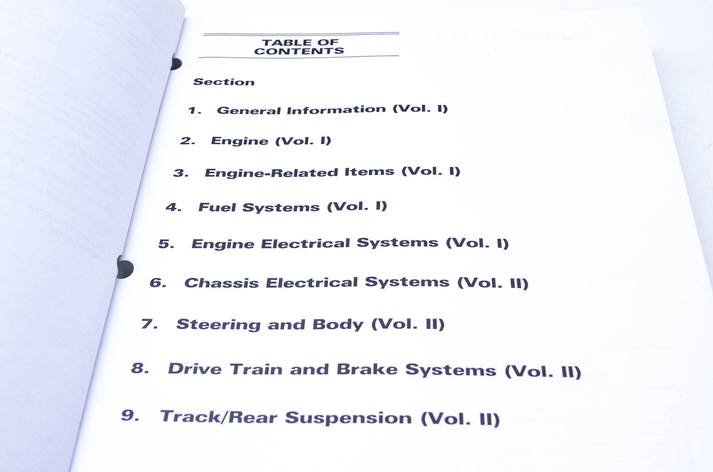 New OEM Arctic Cat 2257-148 2005 Arctic Cat Snowmobile Service Manual Volume 1 NOS