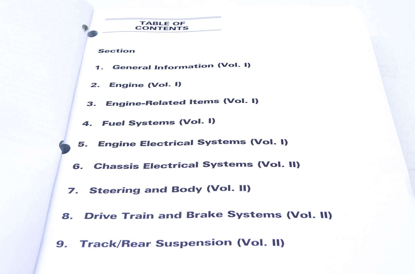 New OEM Arctic Cat 2256-763 2003 Arctic Cat Snowmobile Service Manual Volume 2 NOS