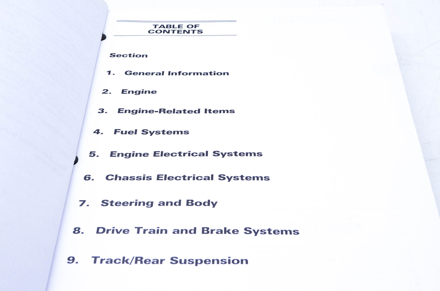 New OEM 2256-973 2002-2003 Arctic Cat 4 Stroke Snowmobile Service Manual NOS