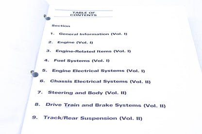 New OEM Arctic Cat 2256-762 2003 Arctic Cat Snowmobile Service Manual Volume 1 NOS