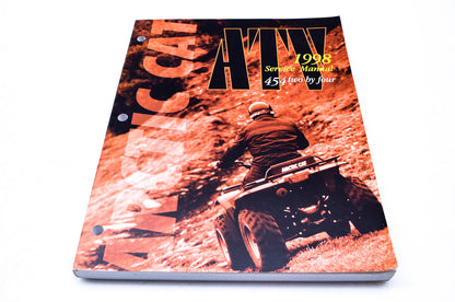 New OEM Arctic Cat 2255-808 1998 Arctic Cat ATV Service Manual 454 2x4 NOS