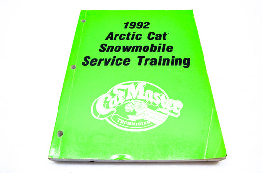 OEM Arctic Cat 2254-758 1992 Arctic Cat Snowmobile Service Training