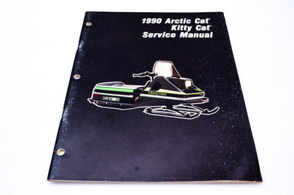 New OEM Arctic Cat 2254-572 1990 Arctic Cat Kitty Cat Service Manual NOS