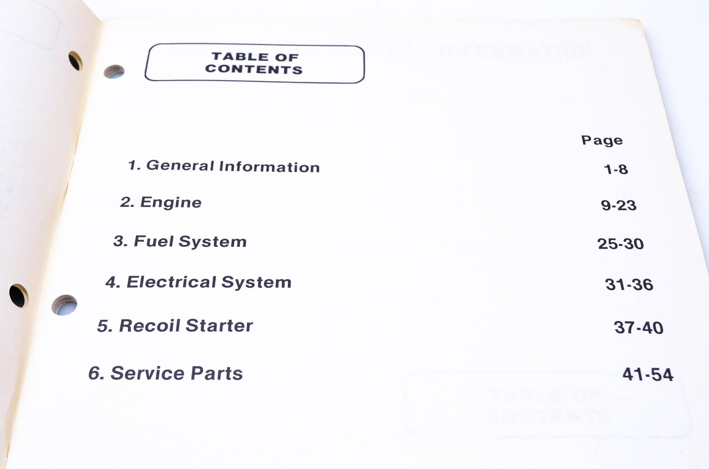 New OEM Arctic Cat 2254-572 1990 Arctic Cat Kitty Cat Service Manual NOS